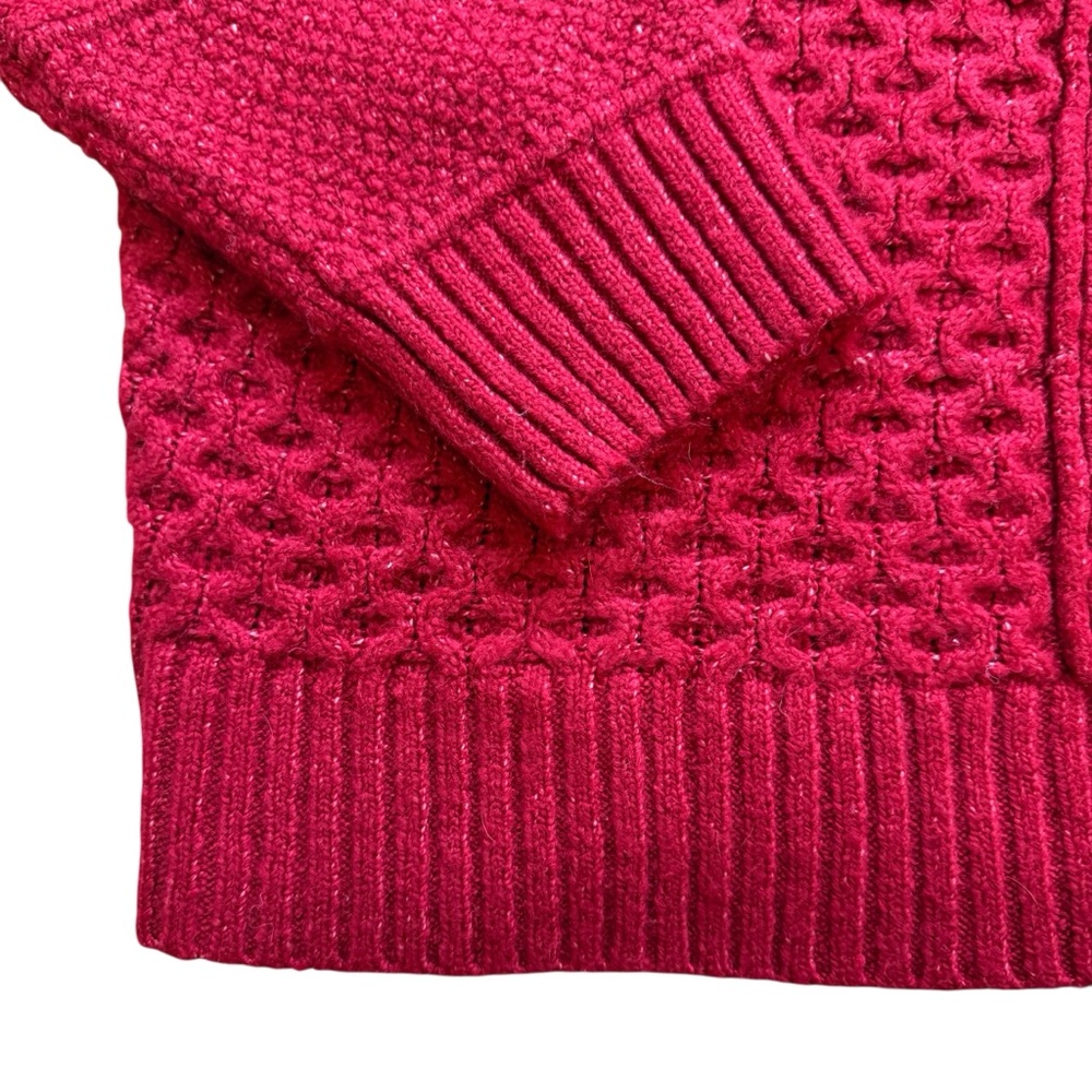 American Eagle Patchwork Chunky Knit Sweater XL R… - image 5